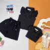تاپ و شورتک مجلسی مشکی